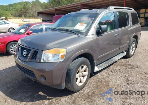 2015 Nissan Armada Sv from USA, damaged, VIN 5N1BA0ND3FN620785